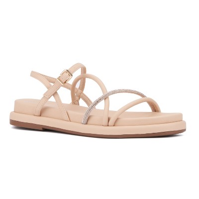 New York & Company Women's Gabi Flat Sandal