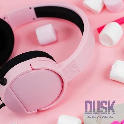 4Gamers Panther Blush - Over Ear Gaming Headset PS4/PS5, Xbox, Switch, PC with Flexible Mic, 3.5mm Jack, 1.5m Cable, Lightweight, Comfortable