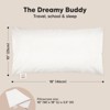 KeaBabies Buddy Toddler Pillow with Pillowcase, 10x18 Buddy Pillow for Toddler, Soft Kids Pillow for Sleeping, Travel, Age 2-5 - 3 of 4