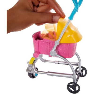 Barbie Stroll 'n Play Pups Doll Playset 