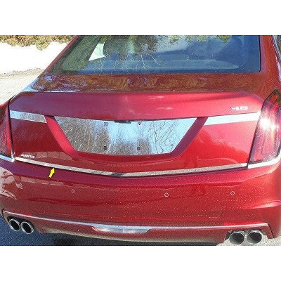 QAA Part RD56230 is a 1 Piece Stainless Steel Rear Deck Trim, Trunk Lid Accent, 0.75" Width That is Compatible with Cadillac CT6 2016-2018