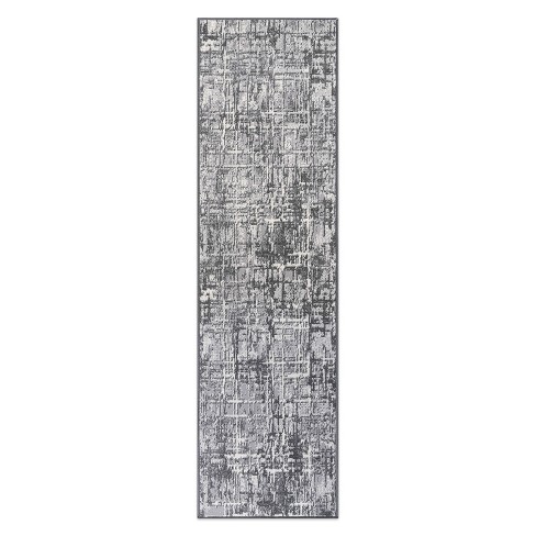 World Rug Gallery Distressed Abstract Stain Resistant Soft Area Rug - image 1 of 4