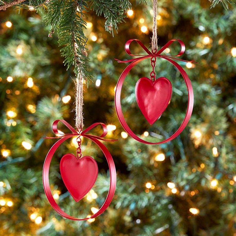 The Lakeside Collection Sets of 2 Hanging Ornaments, 2 of 4