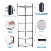 NicBex 6 Tier Corner Wire Storage Shelves,Adjustable Metal Heavy Duty Free Standing Corner Storage Rack for Bathroom,Living Room,Kitchen - 4 of 4
