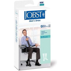 Jobst Knee High Socks Compression 8-15 Large Black - 1 of 3