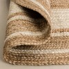 Maxax Hand Woven Jute Area Rug, Natural Jute Oval Rugs for Halloween Christmas Living Room Home Entryway Decor Rustic Farmhouse - 2 of 3