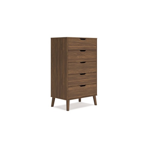 Signature Design by Ashley Socalle 5 Drawer Dresser, Auburn - image 1 of 4