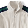 Lands' End Women's Long Sleeve Waffle Quarter Zip Pullover - 4 of 4