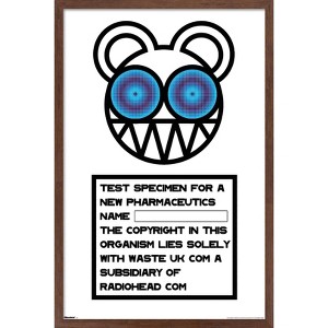 Trends International Radiohead - Blue Bear Specimen Framed Wall Poster Prints - 1 of 4