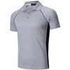 Men's Golf Polo Shirts Short Sleeve Collared T Shirt Slim Fit Basic Dri Fitted Casual T shirts - 2 of 4