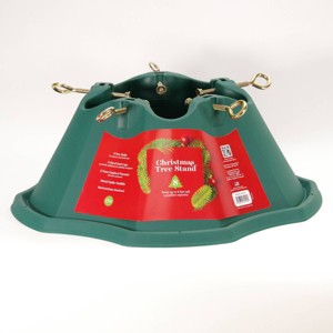 Panacea Green Plastic Christmas Tree Stand - 1 of 4