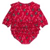 RuffleButts Baby Toddler Girls Long Sleeve Flutter Bubble Romper - 2 of 2