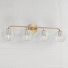 Capital Lighting Dolan 4 - Light Vanity in  Matte Brass - 2 of 4
