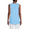 Lands' End Women's Supima Cotton Tunic Tank Top - 2 of 3