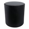 Modern Stone & Mango Wood Accent Table with Sleek Marble Top, Contemporary Round Design, Durable Solid Wood Base for Stylish Home Decor - 2 of 4