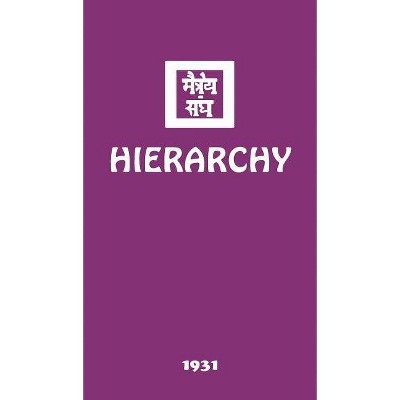Hierarchy - by  Agni Yoga Society (Hardcover)