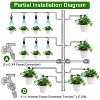 iMountek"Automatic Drip Irrigation Kit for Garden, Greenhouse, Lawn, Patio, Flower Bed, & Plant Watering"Black - 3 of 4