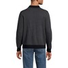 Lands' End Men's Long Sleeve Washable Merino Button Through Sweater Polo - 2 of 3