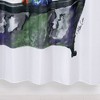 Tub Dog Shower Curtain White - Allure Home Creations: Polyester Fabric, Animal Pattern, Bathroom Decor - 4 of 4