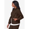 Jessica London Women's Plus Size Classic Cotton Denim Jacket - 4 of 4