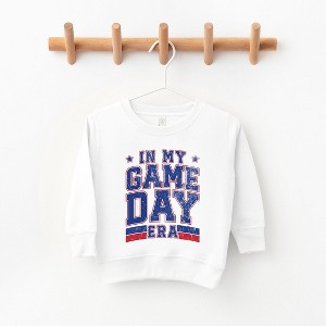 The Juniper Shop In My Game Day Era - Blue Toddler Graphic Sweatshirt - 1 of 3