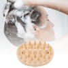 Unique Bargains Hair Shampoo Brush 3.66"x2.95"x2.36" Beige 1 Pc - 2 of 4