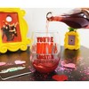 Silver Buffalo Friends "You're My Lobster" Teardrop Stemless Wine Glass | Holds 20 Ounces - 3 of 4