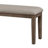 NicBex Upholstered Bench,Dining Bench with Solid Wood Frame,Modern Ottoman for Living Room,Entryway,Kitchen - 4 of 4