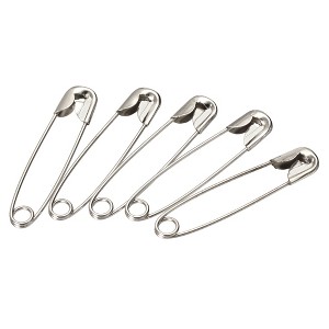 Unique Bargains Metal DIY Blankets Crafts Brooch Making Home Sewing Safety Pins 1000 Pcs - 1 of 4