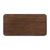 Chic Crate-Modern Storage Coffee Table - Walnut Tambour Doors & 2 Shelves for Living Room (Furniture) - 4 of 4