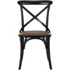 Franklin 18" H X-Back Farmhouse Dining Chair (Set of 2) - AMH9500 - Safavieh Couture - 2 of 4