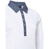 Women's Wo Crail Long Sleeve Polo - Abacus Sportswear US - 2 of 3