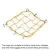 Unique Bargains Travel Camping Extendable Rubber Rope Cover Motorcycle Cargo Luggage Debris Tie-Down Net with 6 Hooks 1 Pc - 3 of 4