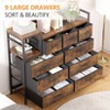 Dresser for Bedroom with 9 Drawer, TV Stand with Charging Station - 4 of 4