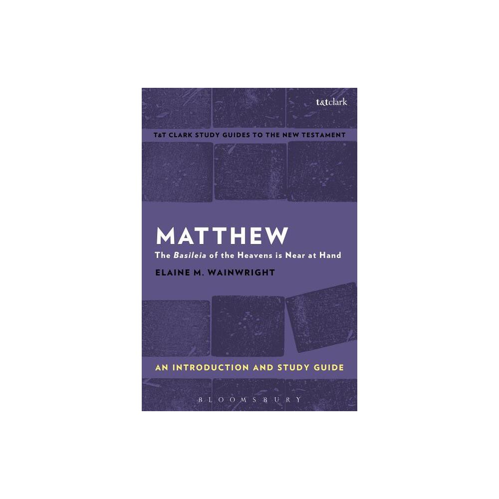 Matthew: An Introduction and Study Guide - (T&t Clarks Study Guides to the New Testament) by Elaine M Wainwright (Paperback)