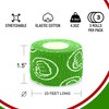 WOD Nation Bulk 3-Pack Weightlifting Hook Grip Tape, Comfortable & Stretchy Athletic Thumb Tape for Exercise (23ft Per Roll)- Green - 2 of 4
