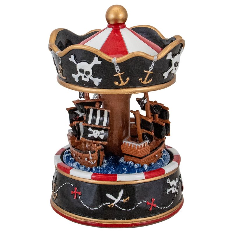 Northlight Children's Pirate Ship Animated Musical Carousel - 6.5", 5 of 7