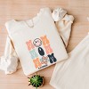 Simply Sage Market S.W.Smiley Mom Stacked Smiley Faces Lightweight Garment Dyed Sweatshirt - 3 of 4