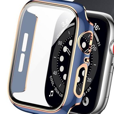 blue/rose gold