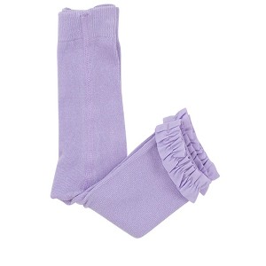 RuffleButts Girls Footless Ruffle Tights - 1 of 4