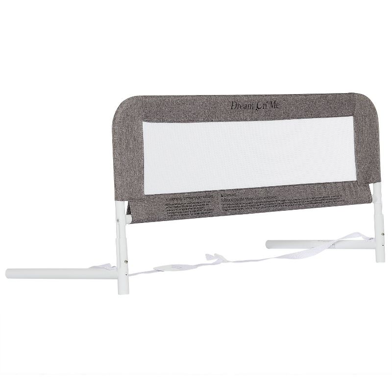 Dream On Me 3D Linen fabric and Mesh Security Bed Rail, 3 of 6