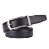 Gallery Seven - Men's Hollowed Masterwork Leather Ratchet Belt - 2 of 4