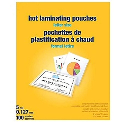 Avery Clear Self-adhesive Laminating Sheets 3 Mil 9 X 12 10/pack