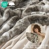 Itopfox Oversized Faux Fur Blanket, Super Soft Cozy Throw, Luxury Fluffy Fuzzy Plush Blanket for Women, Christmas Birthday Gifts, Home Dorm Decor - 3 of 4