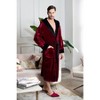 Lotus Linen Men’s Robe with Hood – Ultra-Soft Plush Comfort for Everyday Use - 2 of 4