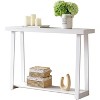 Kings Brand Emma Narrow Console Table with Shelf – Ideal for Entryway, Sofa, Hallway, Living Room, Office, Foyer, 44 Inch - 3 of 4