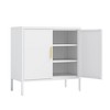 Anybear 31.50x15.74x39.96" Metal File Cabinet with 2 Doors and 2 Adjustable Shelves, for Home Office - 2 of 4