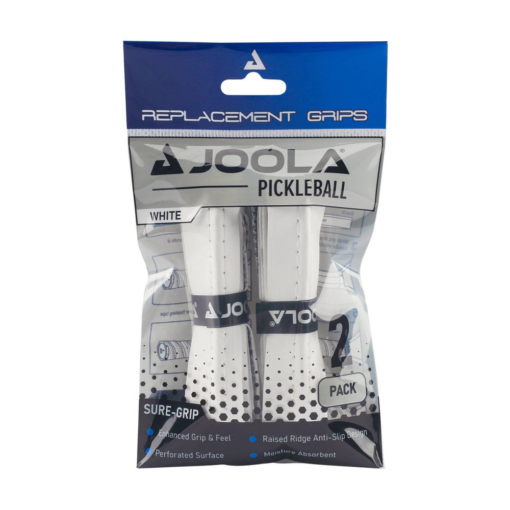 Joola Replacement Ridge Grip - White 2pk