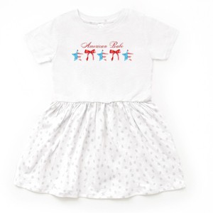 The Juniper Shop American Babe Star Bow Coquette  Toddler Dress - 1 of 4