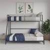 Demi Easy Assembly Metal Bunk Bed Black - Room & Joy - 4 of 4